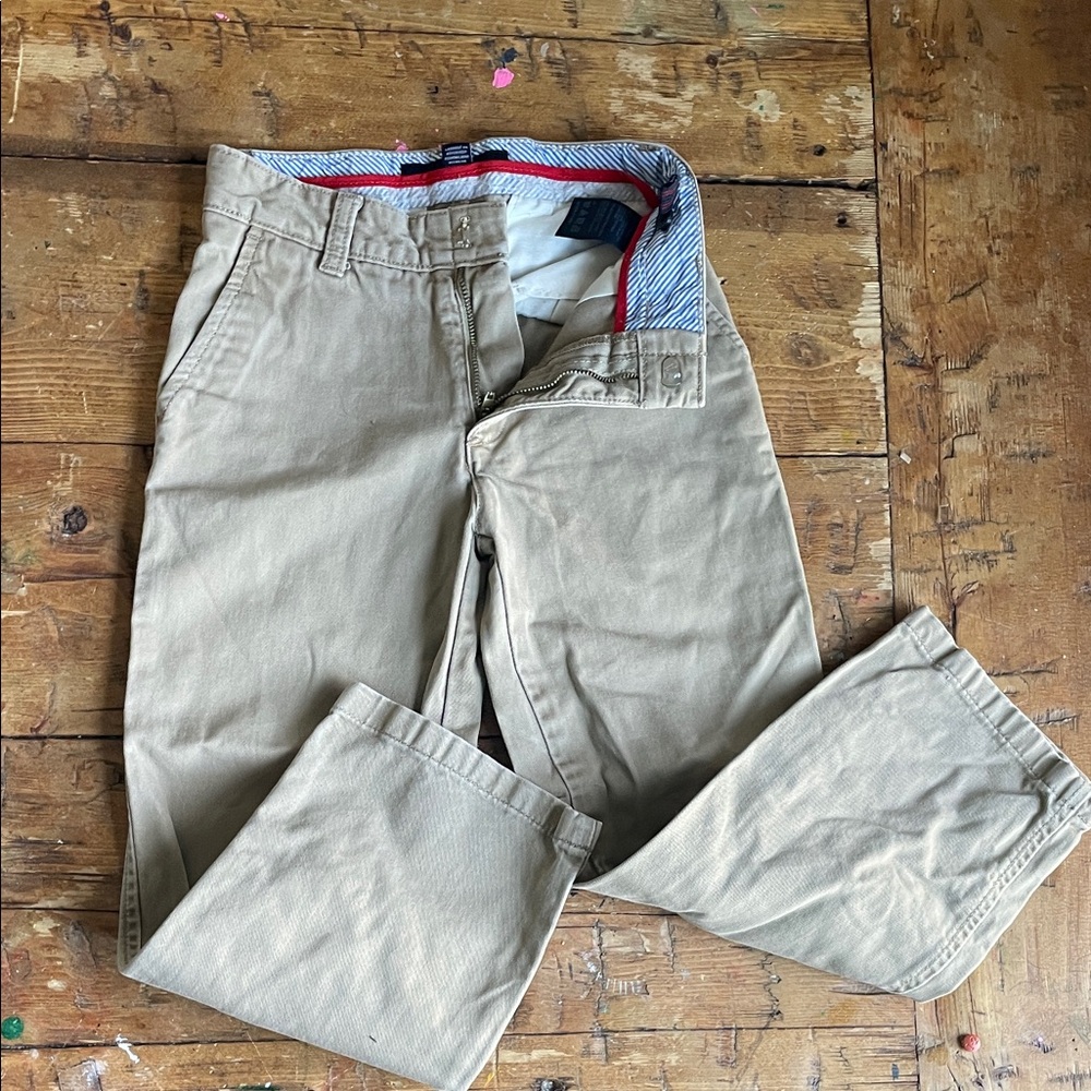 Men's Khaki Chino Pants - Classic Casual Fit